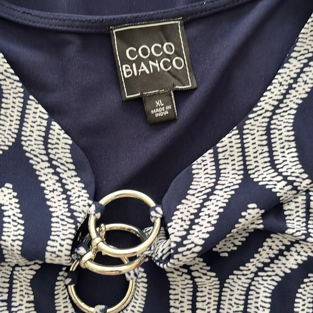 COCO BIANCO TUNIC TOP - Picture 5 of 7